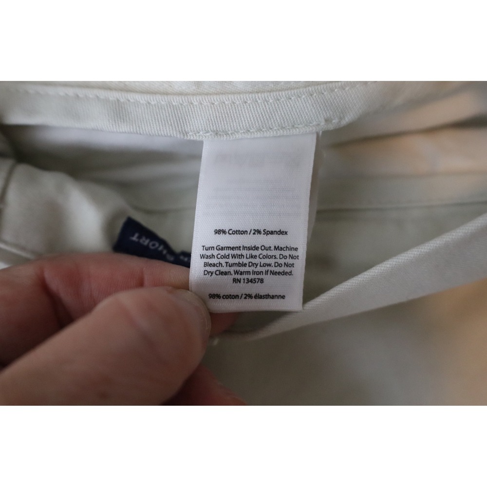 Vineyard Vines Mens Breaker Shorts Khaki Tan American Flag Whale Embroidered 31 - Picture 9 of 9